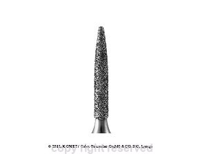 Frez diamentowy średnioziarnisty WYGŁADZA ROGÓWKĘ I PAZNOKCIE (863.104.012)